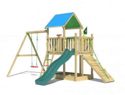 Jungle Manor | Puidust ronimisraam kiigega