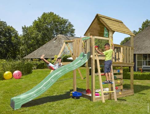 Jungle Cubby | Puidust ronimisraam kiiguga