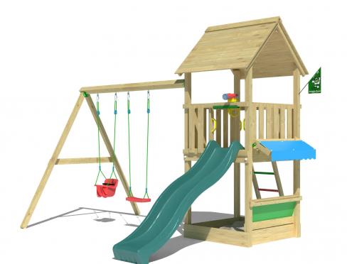 Jungle Suite | Puidust ronimisraam kahe kiigega