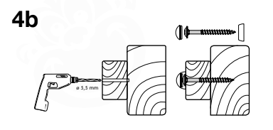 Figuur 4b: Stealth fasteners